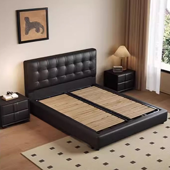 MAS-4121 Masdio Modern Leather Storage Bedframe Masdio
