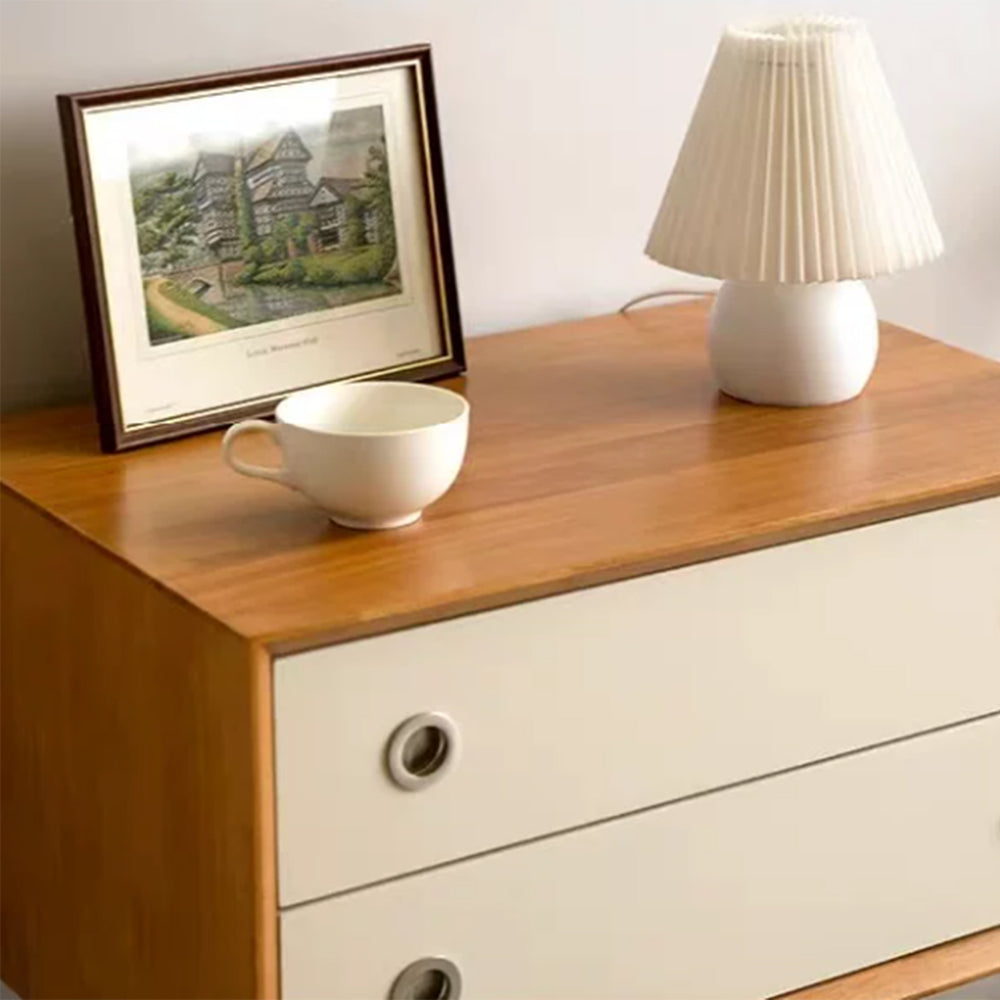 MAS-4145 Masdio Japandi Solid Wood Side Table Masdio