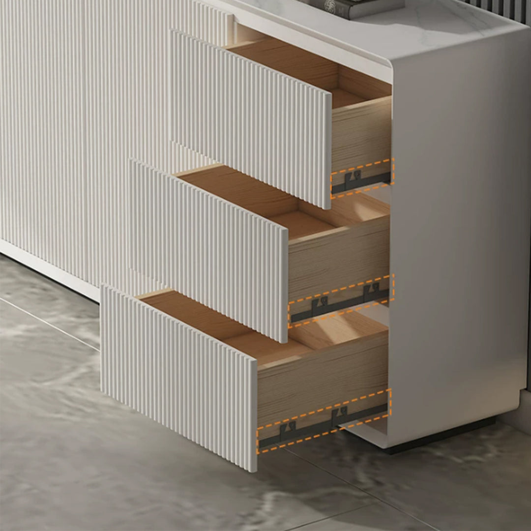 MAS-4154 Masdio Modern Fluted Sideboard Masdio