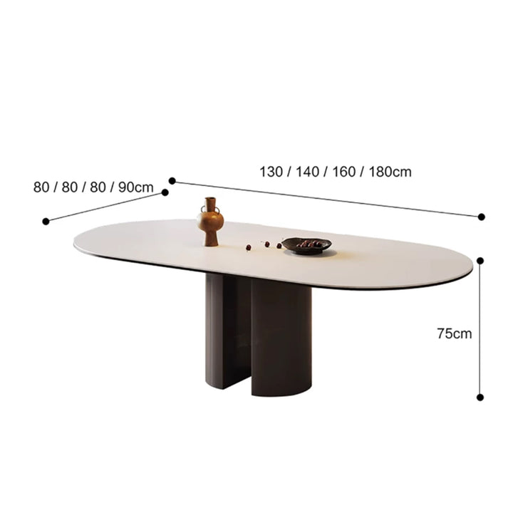 MAS-4156 Masdio Modern Sintered Stone Dining Table Masdio