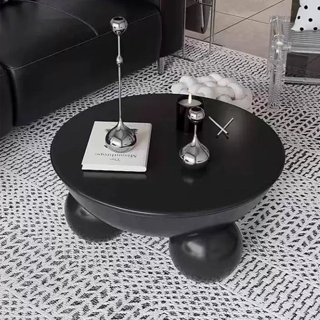MAS-4157 Masdio Modern Round Storage Coffee Table Masdio