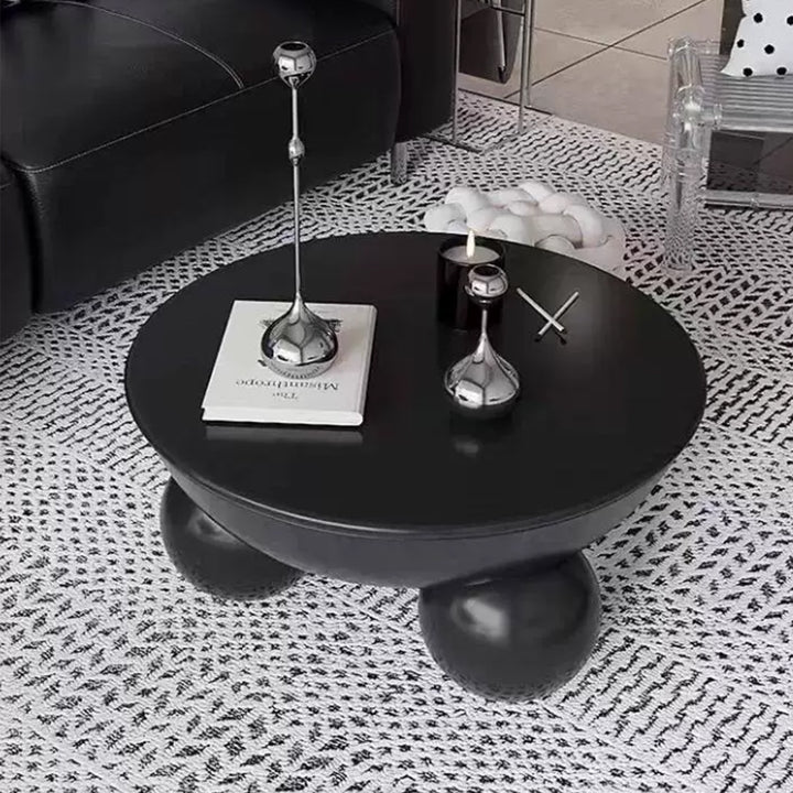 MAS-4157 Masdio Modern Round Storage Coffee Table Masdio