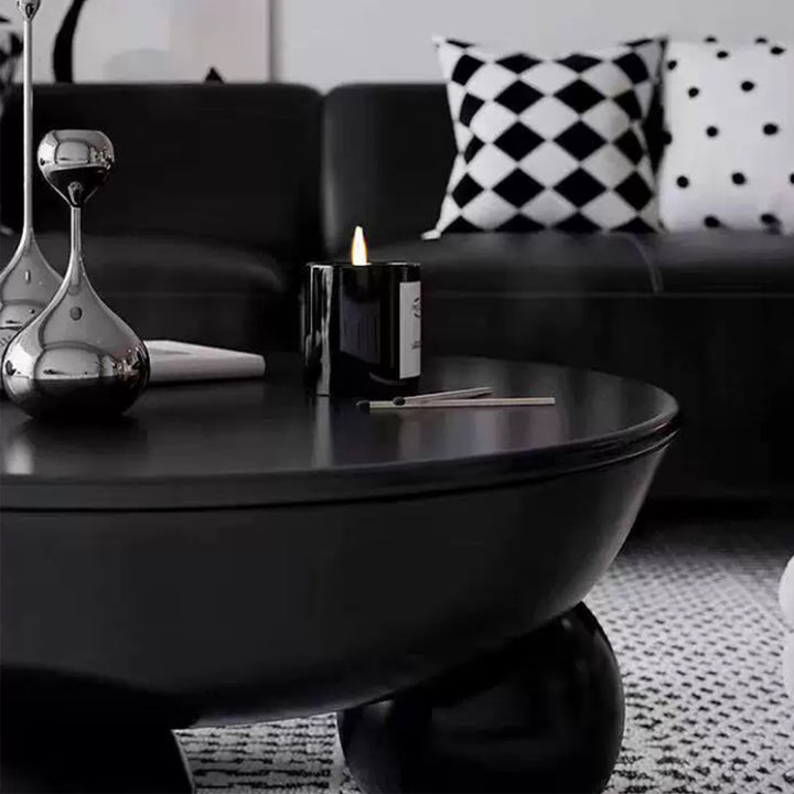 MAS-4157 Masdio Modern Round Storage Coffee Table Masdio
