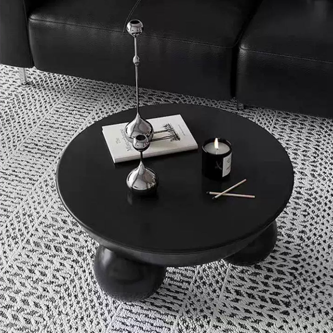 MAS-4157 Masdio Modern Round Storage Coffee Table Masdio