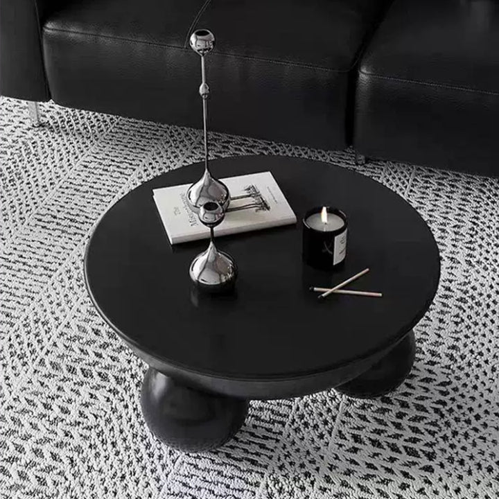 MAS-4157 Masdio Modern Round Storage Coffee Table Masdio