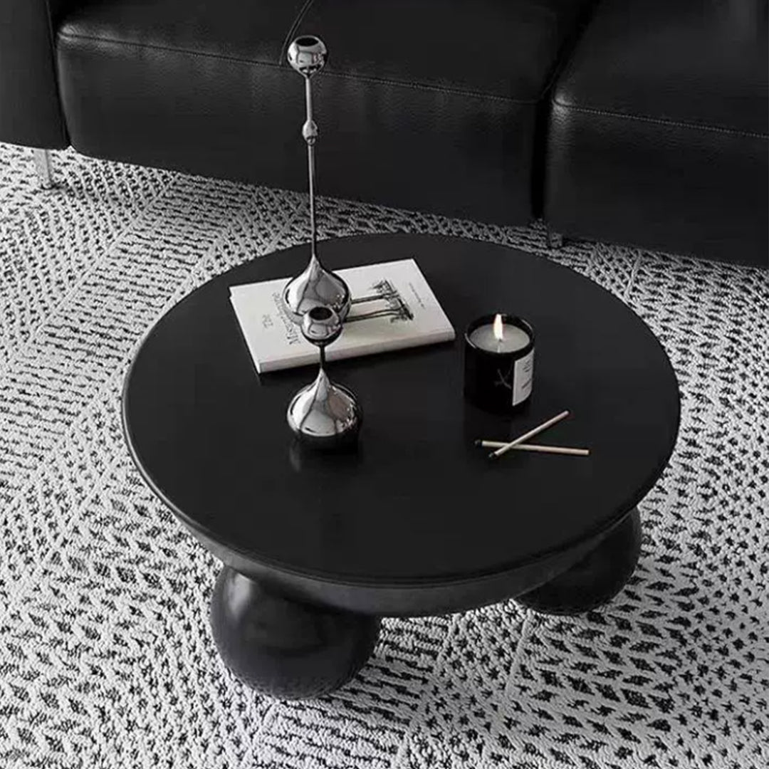 MAS-4157 Masdio Modern Round Storage Coffee Table Masdio