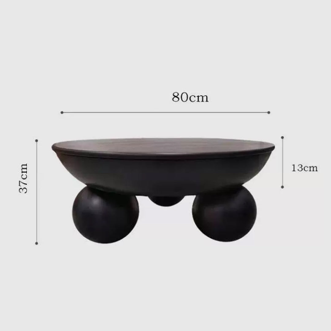 MAS-4157 Masdio Modern Round Storage Coffee Table Masdio