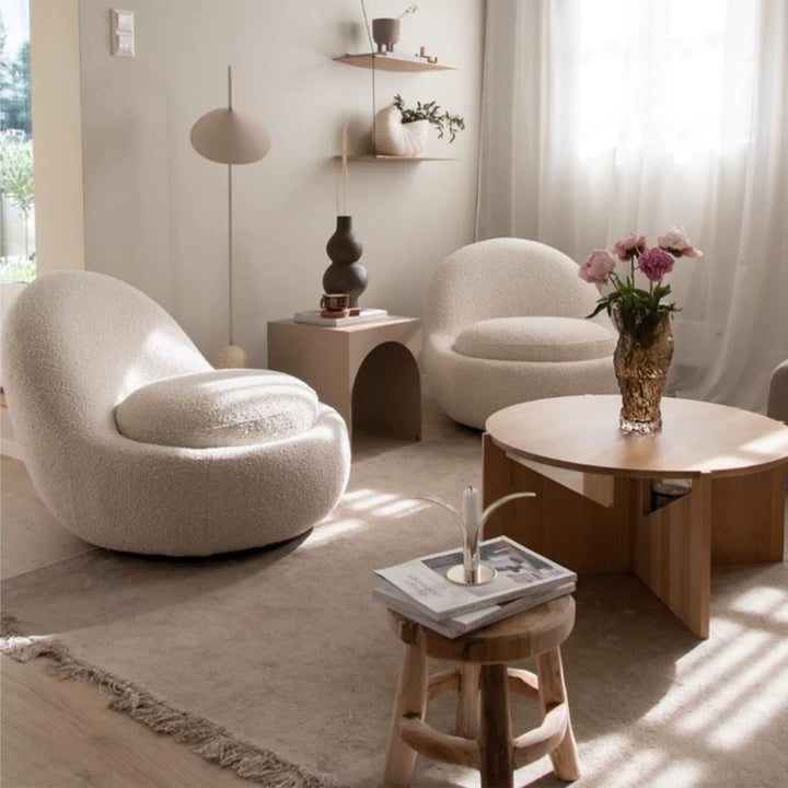 MAS-4159 Masdio Modern Boucle Lounge Chair Masdio