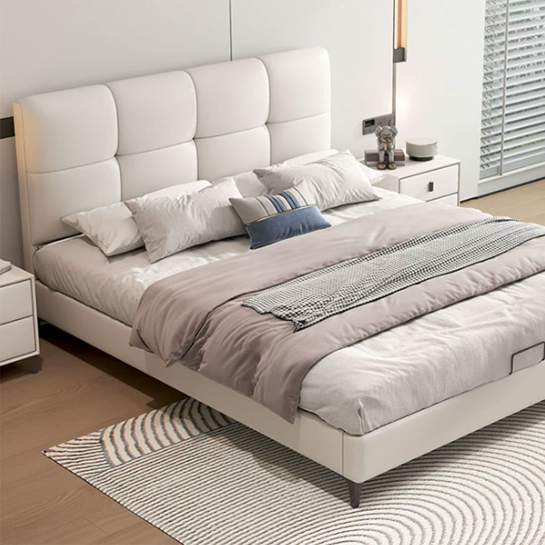 MAS-4169 Masdio Modern Leather Bedframe Masdio