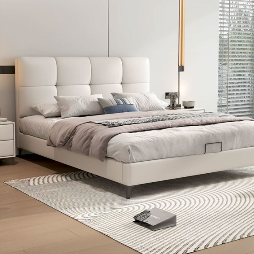 MAS-4169 Masdio Modern Leather Bedframe Masdio