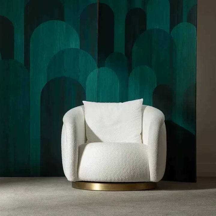 MAS-4176 Masdio Modern Boucle Lounge Chair Masdio
