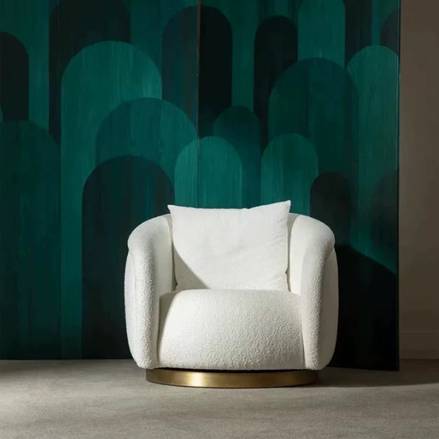 MAS-4176 Masdio Modern Boucle Lounge Chair Masdio
