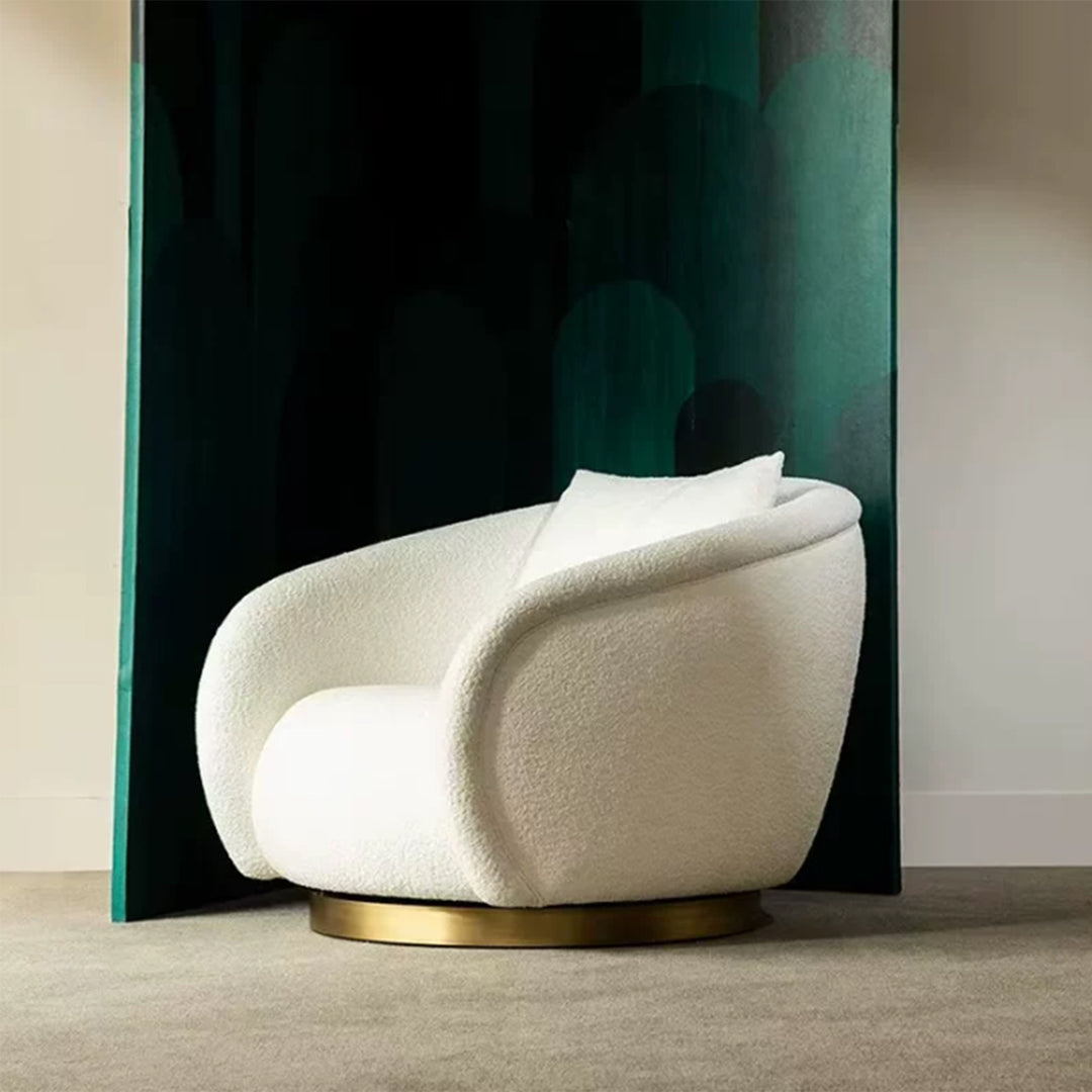 MAS-4176 Masdio Modern Boucle Lounge Chair Masdio