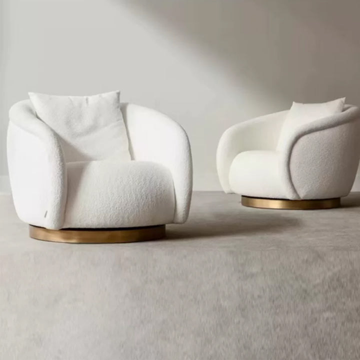 MAS-4176 Masdio Modern Boucle Lounge Chair Masdio