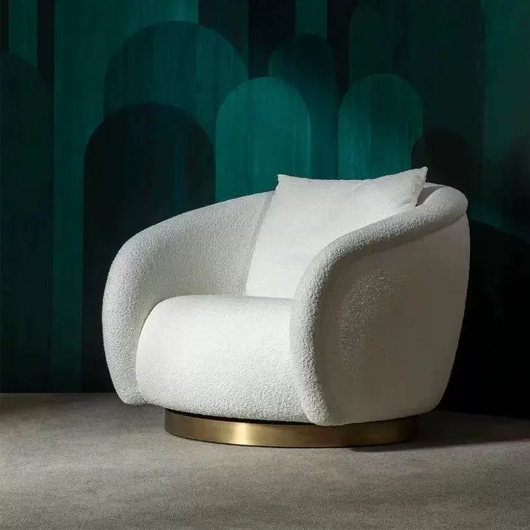 MAS-4176 Masdio Modern Boucle Lounge Chair Masdio