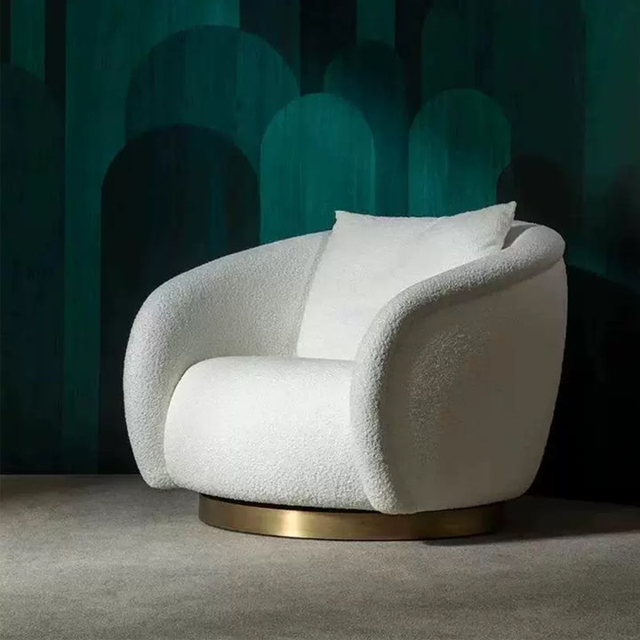 MAS-4176 Masdio Modern Boucle Lounge Chair Masdio