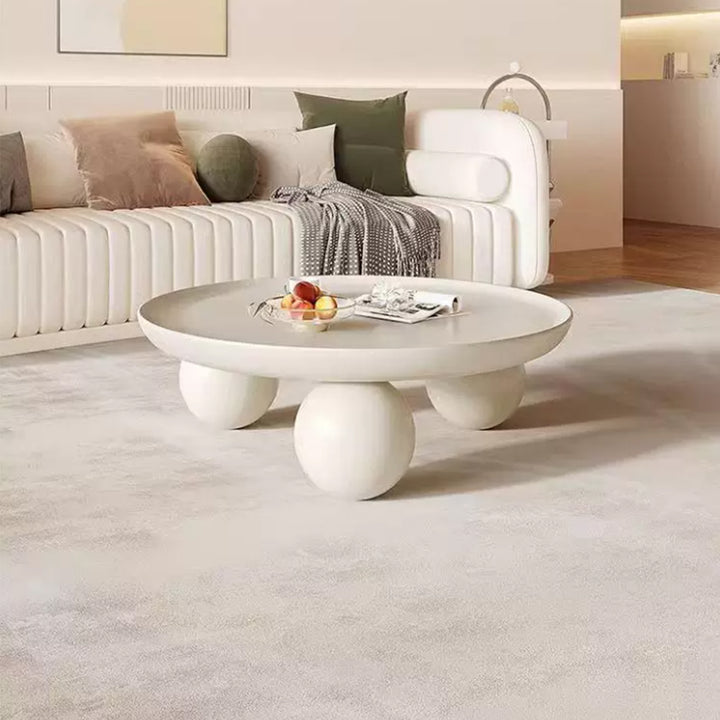 MAS-4178 Masdio Japandi Round Coffee Table Masdio