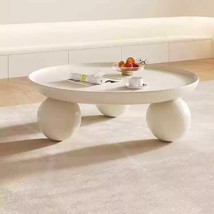 MAS-4178 Masdio Japandi Round Coffee Table Masdio