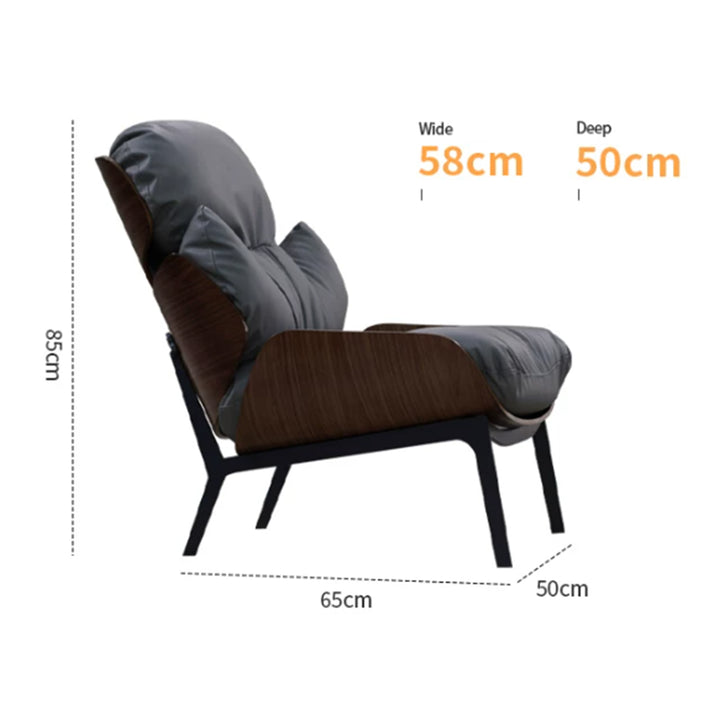 MAS-4185 Masdio Modern Leather Armchair Masdio