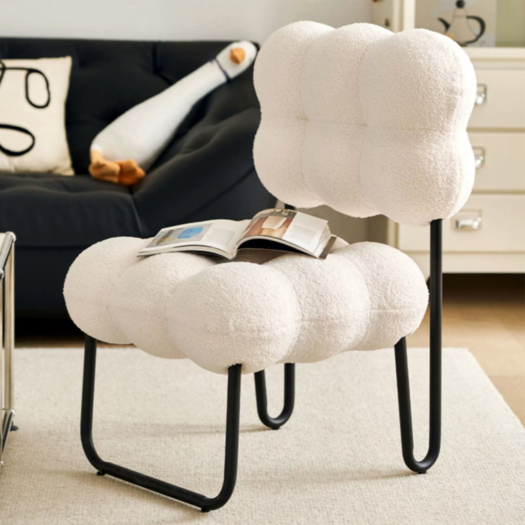 MAS-4186 Masdio Japandi Boucle Leisure Chair Masdio