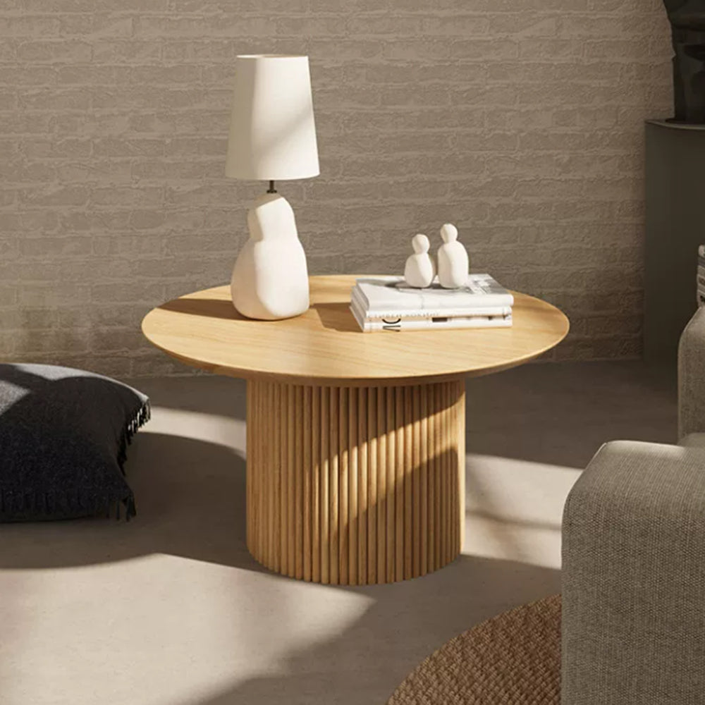 MAS-4189 Masdio Japandi Solid Wood Coffee Table Masdio