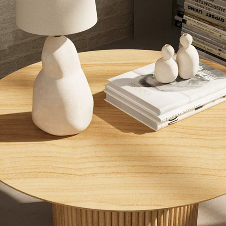 MAS-4189 Masdio Japandi Solid Wood Coffee Table Masdio
