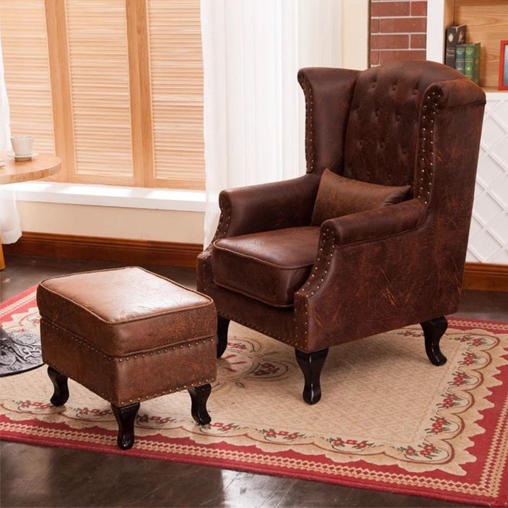 Masdio Classic Chesterfield Accent Lounge Chair