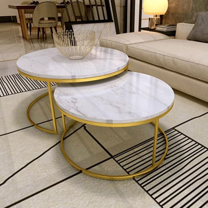 MAS-1383 Masdio Marble Round Coffee Table