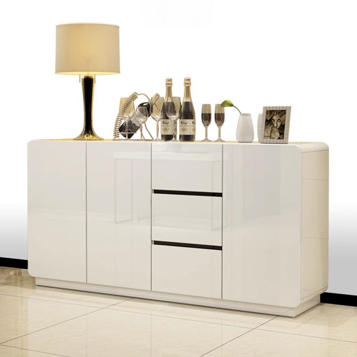 Masdio Modern Sideboard Storage Cabinet - High Gloss