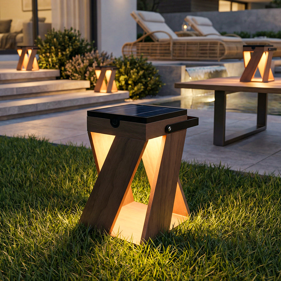 Masdio Portable Solar Warm Glow Outdoor Lamp Masdio