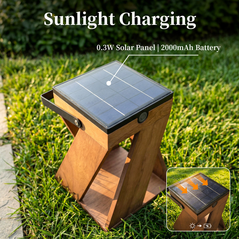 Masdio Portable Solar Warm Glow Outdoor Lamp Masdio