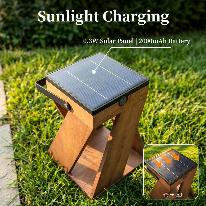 Masdio Portable Solar Warm Glow Outdoor Lamp Masdio