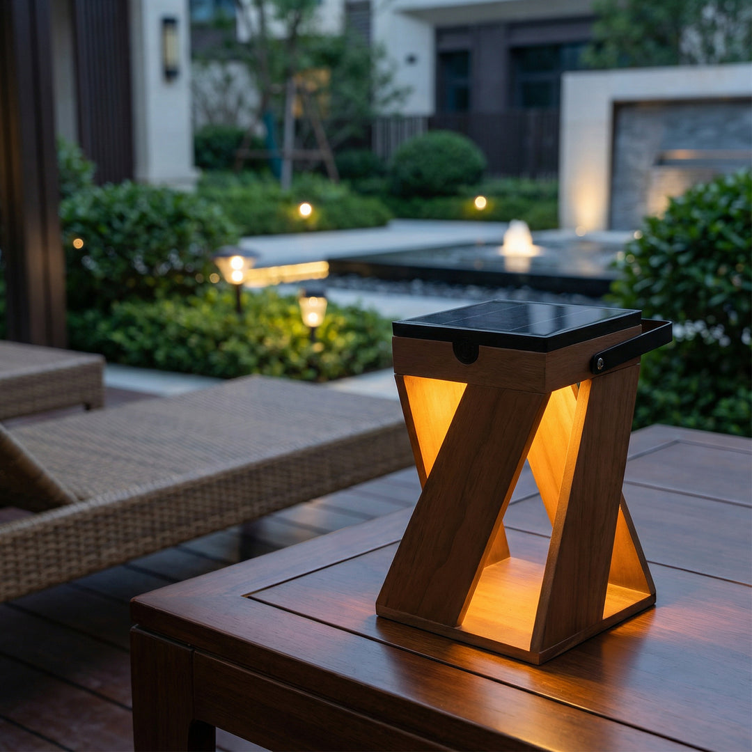 Masdio Portable Solar Warm Glow Outdoor Lamp Masdio