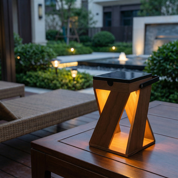 Masdio Portable Solar Warm Glow Outdoor Lamp Masdio