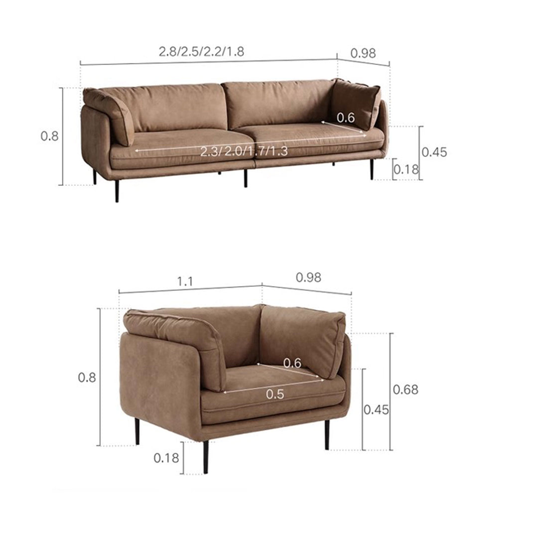 Presenthem Modern Arm Sofa Present Them