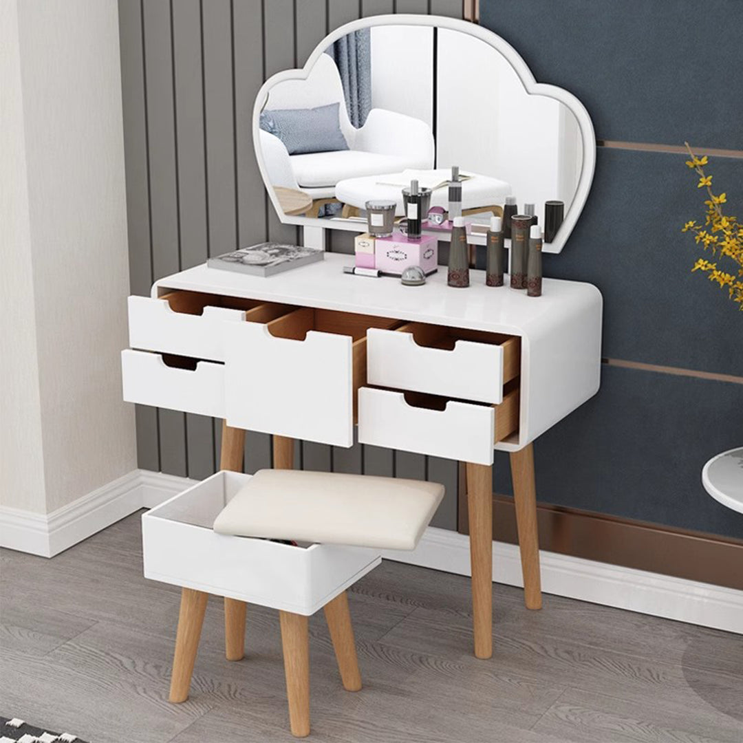 MAS-1363 Masdio Modern Dressing Vanity Storage Table Set