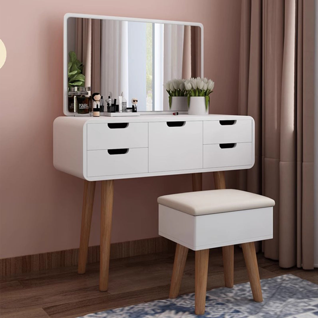 MAS-1363 Masdio Modern Dressing Vanity Storage Table Set