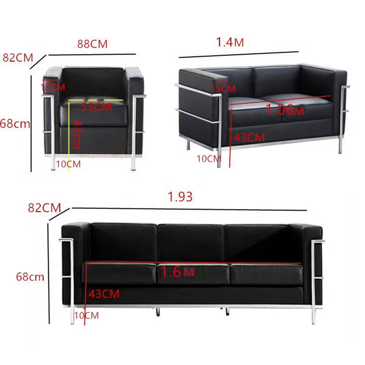 Modern Leather Sofa Present Them