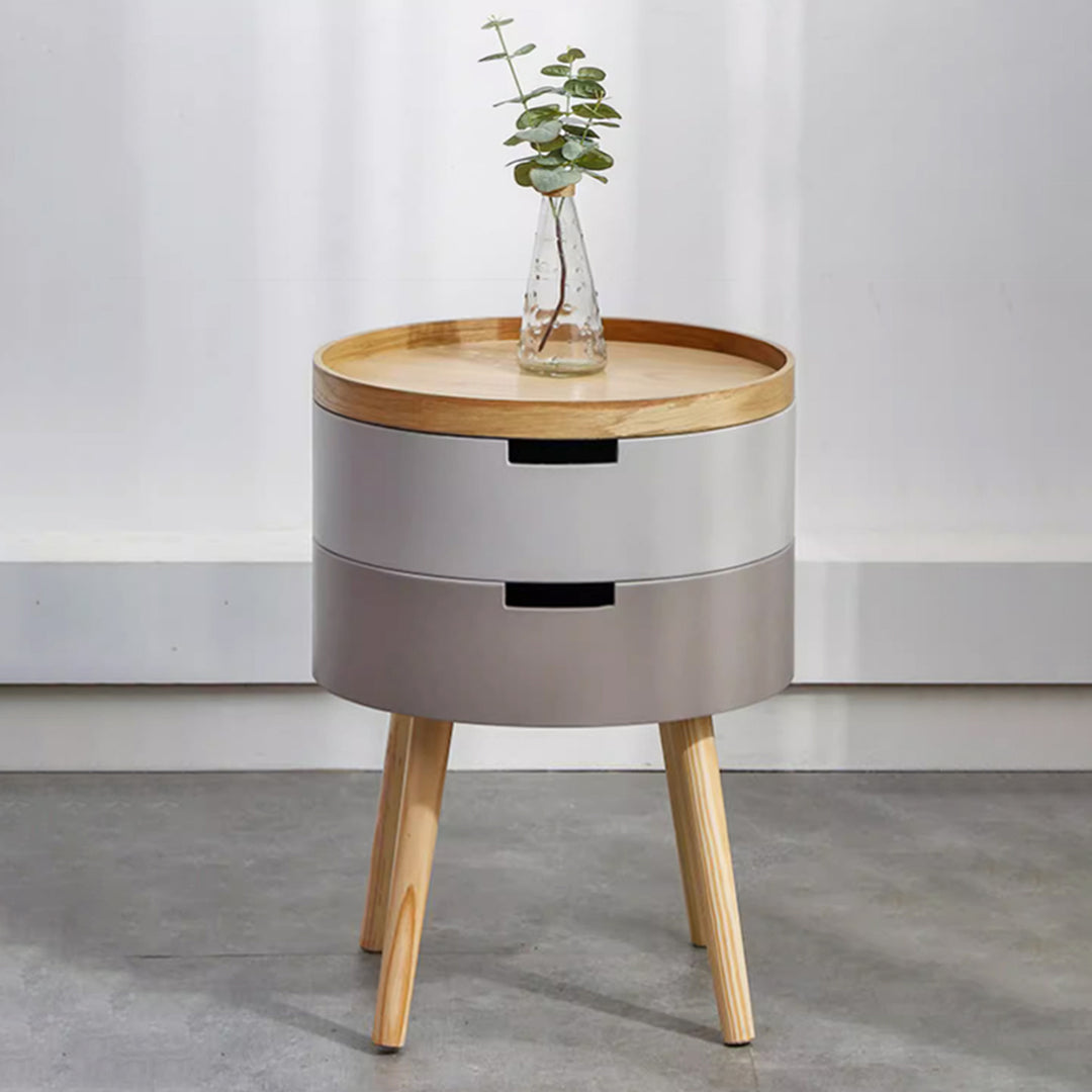 MAS-1272 Masdio Modern Stackable End Table Present Them