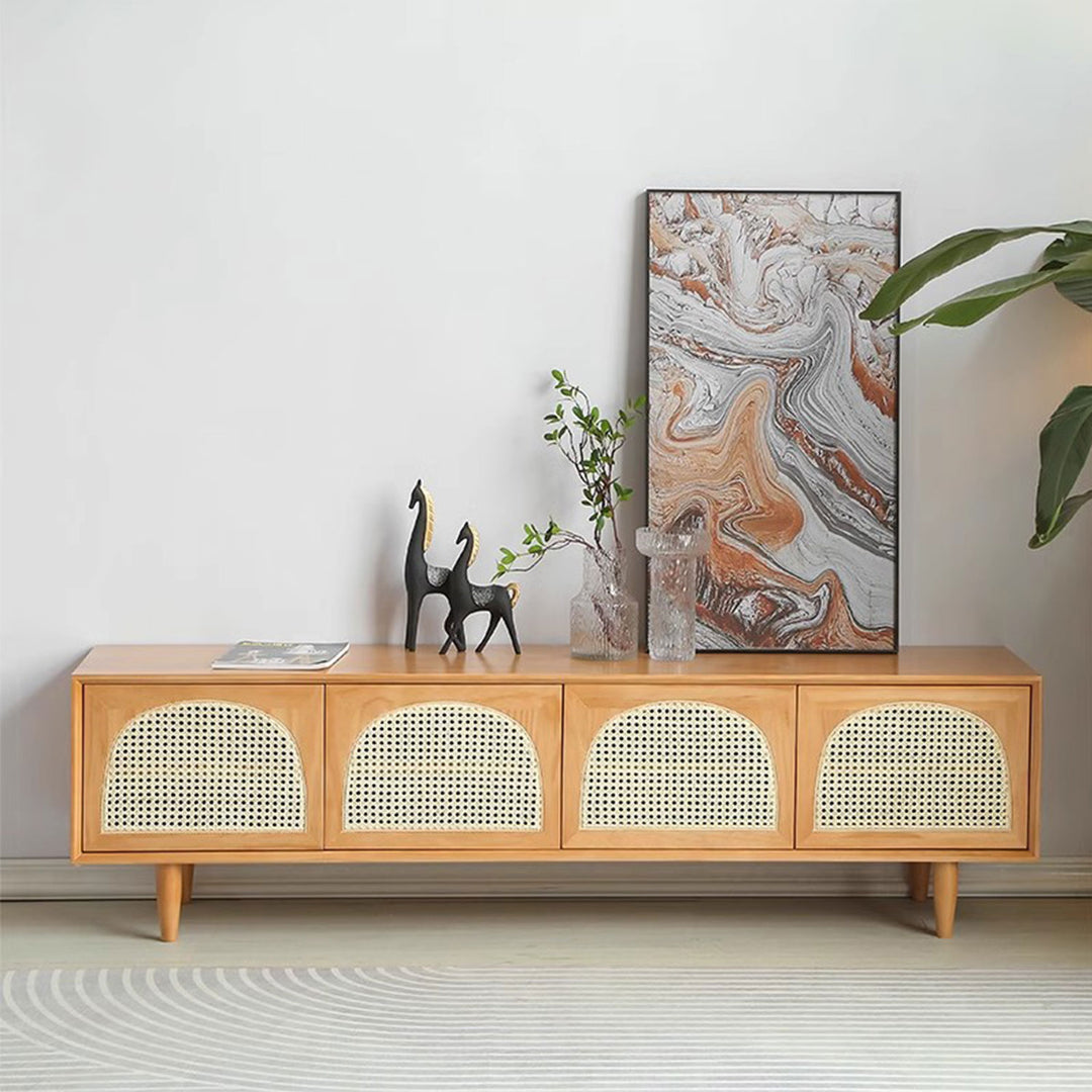 Natural Pinewood TV Cabinet