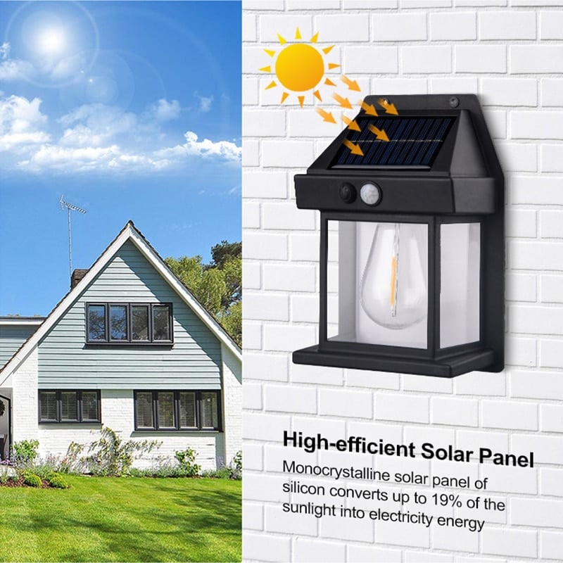 Masdio New Outdoor Solar Wall Lamp