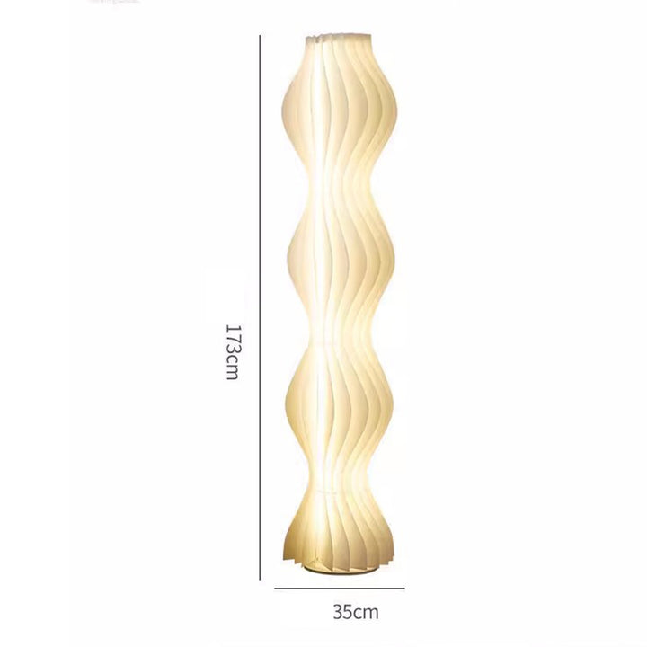 MAS-1376 Masdio Nordic White Grass Skirt Floor Lamp