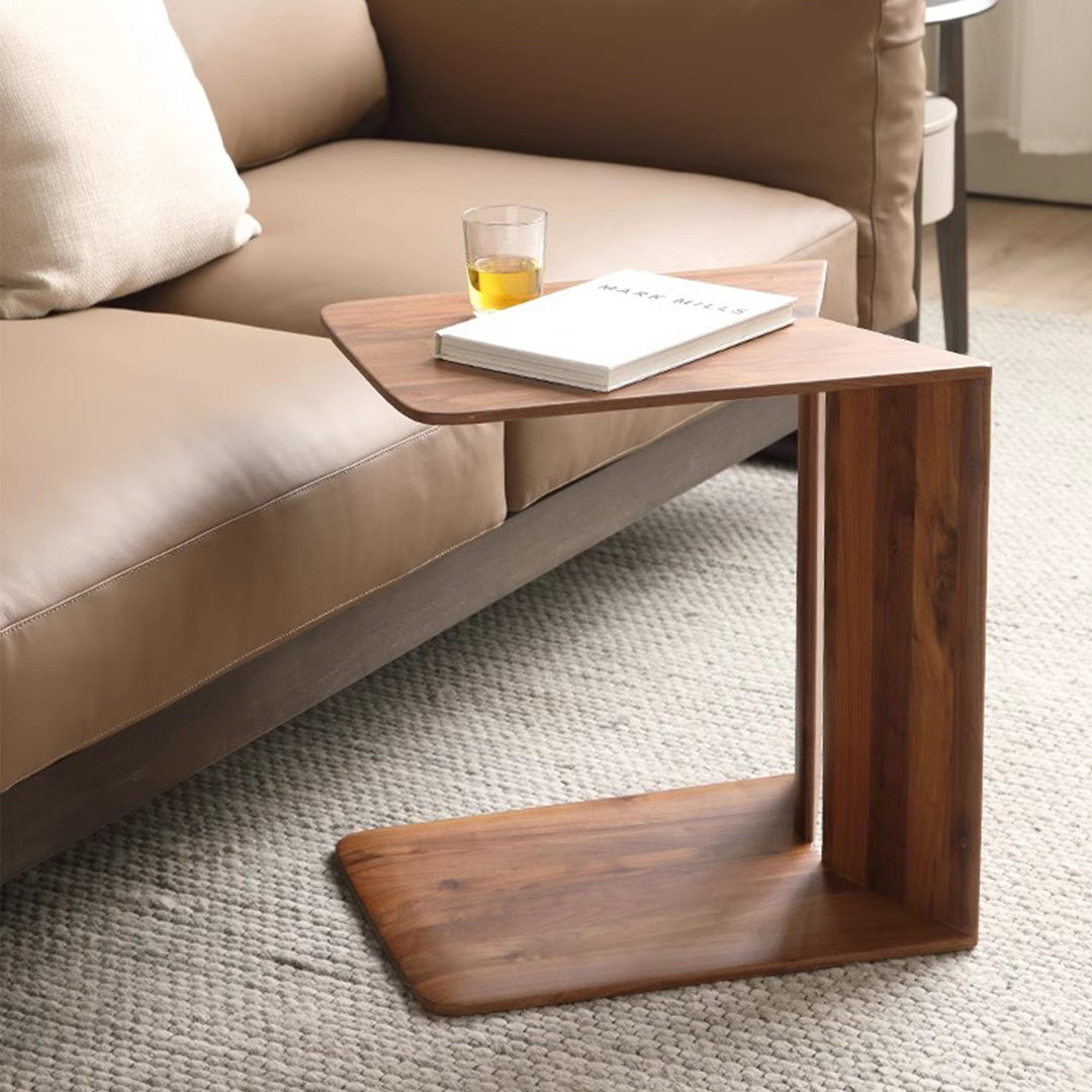 North American Ash Wood End Table Masdio