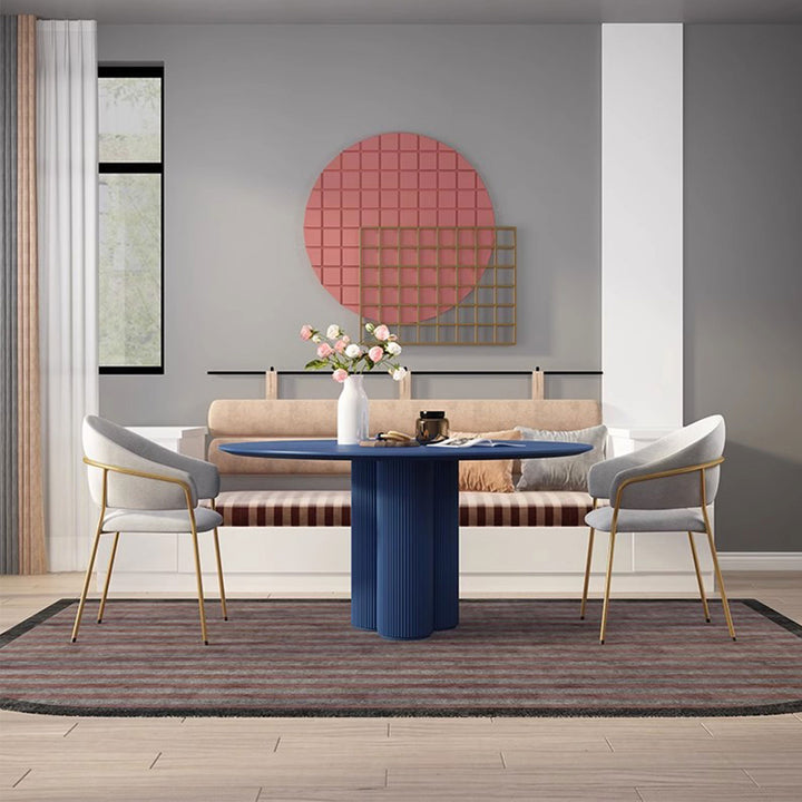 Solid Wood Round Dining Table