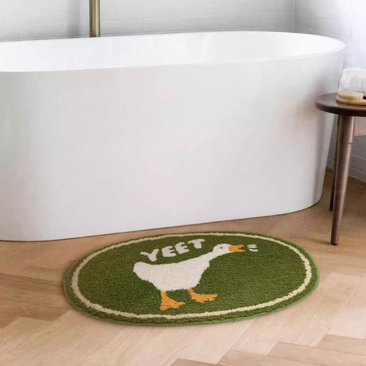 MAS-1203 Masdio Quirky "DUCK YEET" Rug Present Them