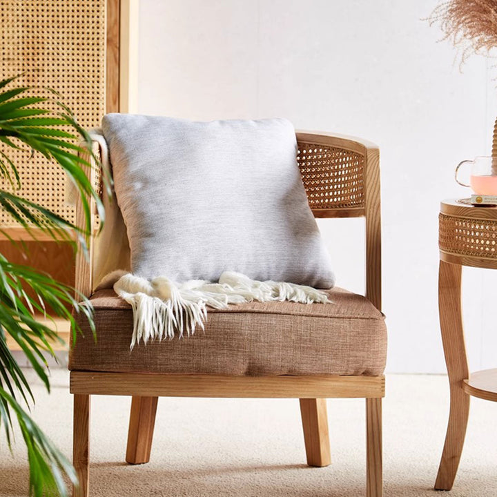 MAS-1419 Masdio Rattan-Inspired Armchair for Modern Charm