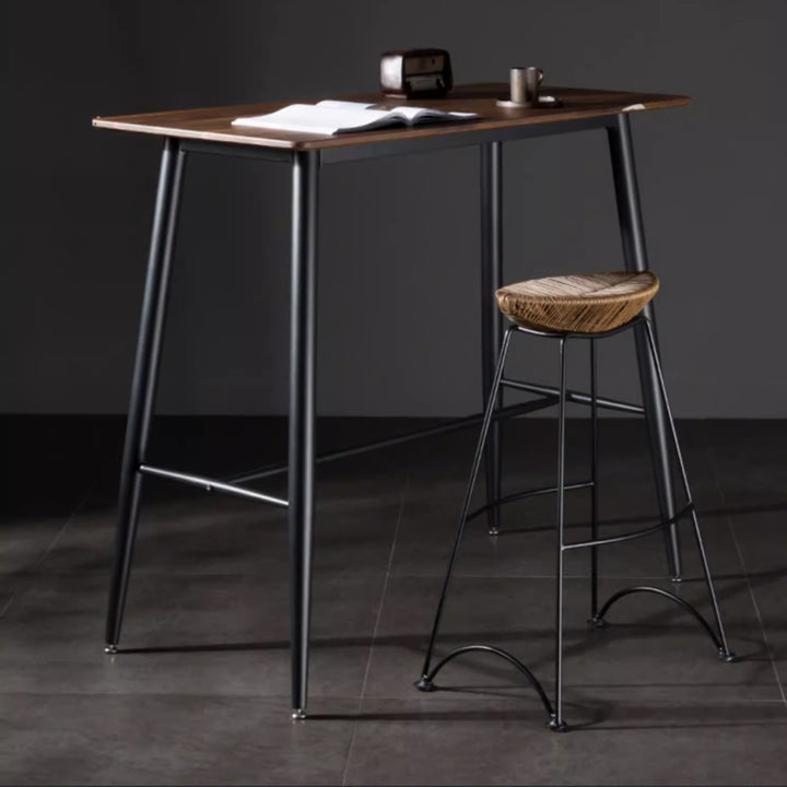 MAS-1315 Madio Rustic Industrial Bar Table