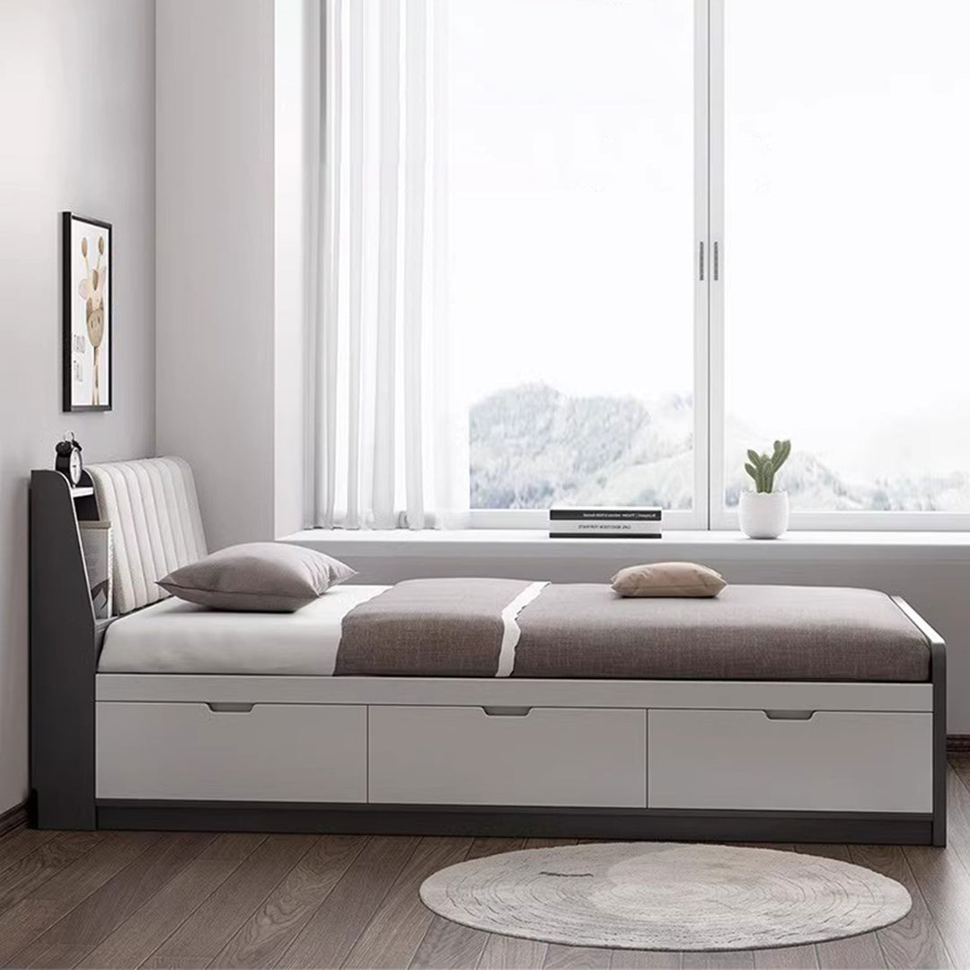 Sleek and Functional Storage Bedframe Present Them