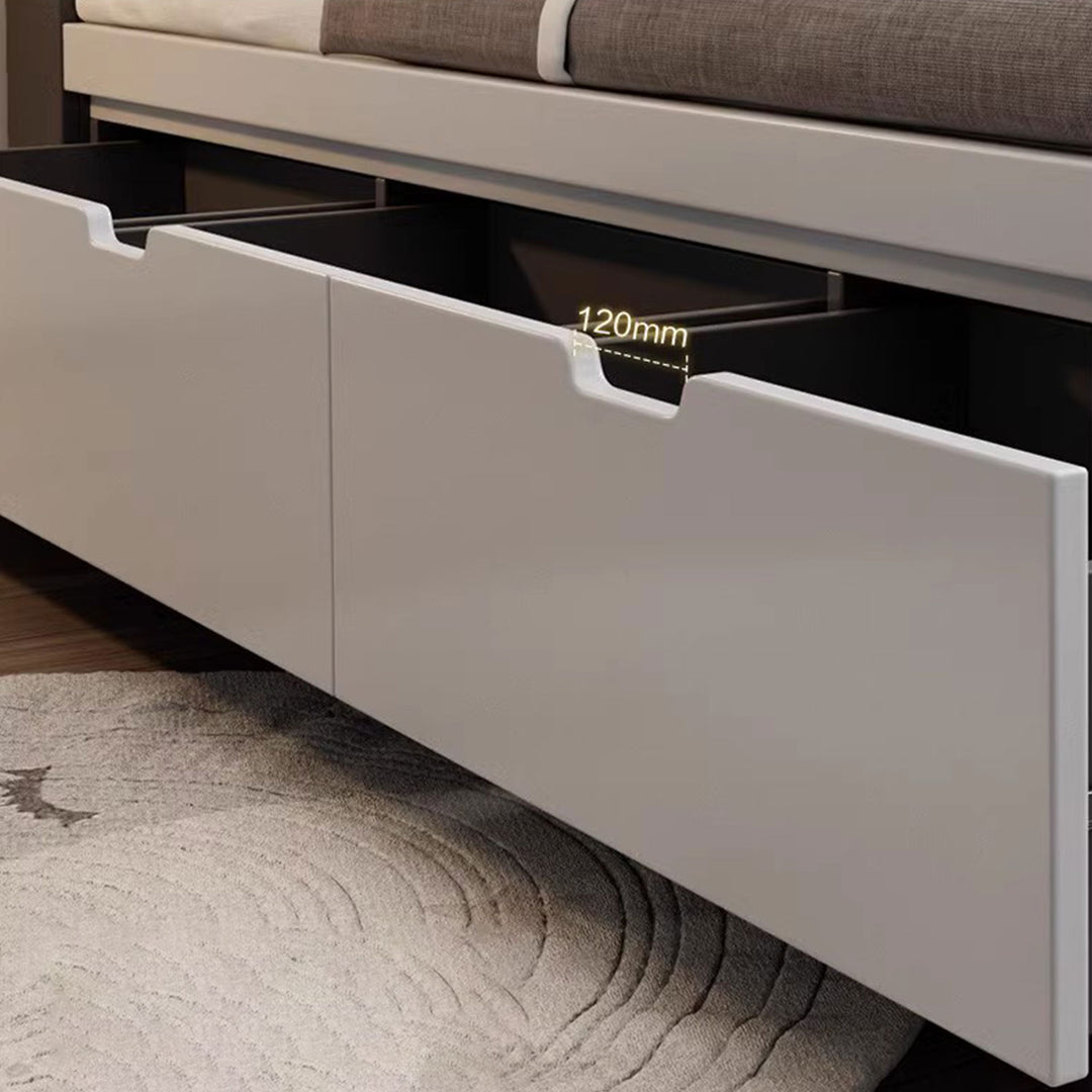 Sleek and Functional Storage Bedframe