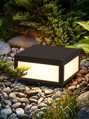 Solar Outdoor Modern Post Light